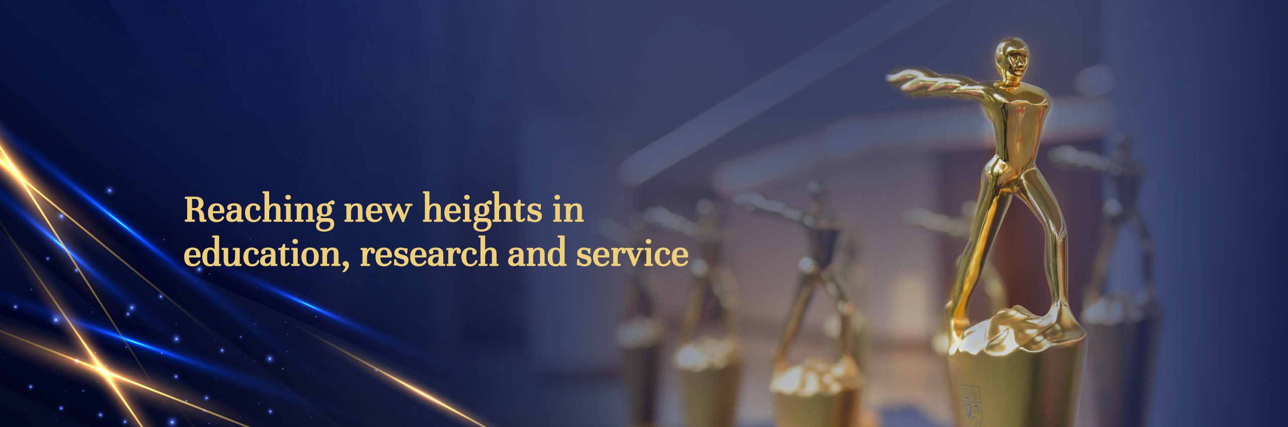 Reaching new heights in education, research, and service