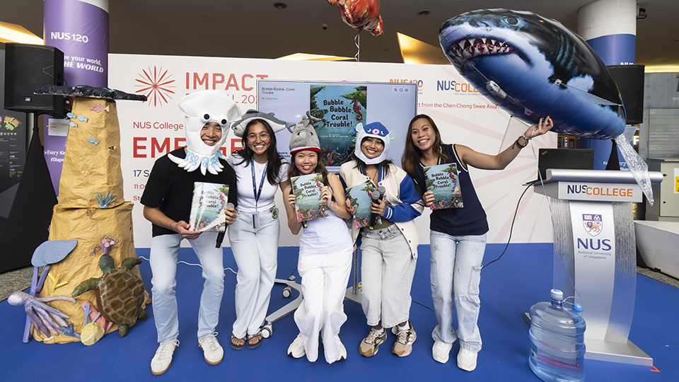 Creative works at NUS College's Impact Festival 2025 highlight service learning and community impact