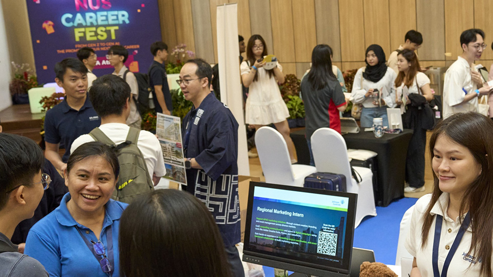 NUS Career Fest returns with twice-yearly fairs, spotlighting AI in the current edition
