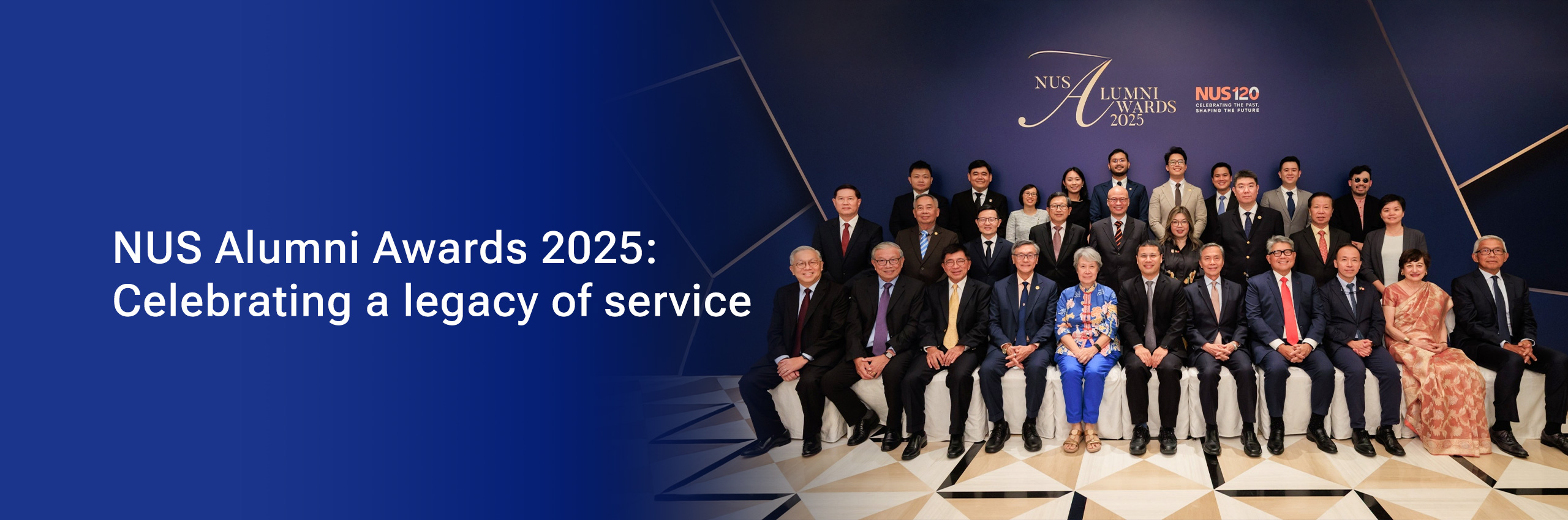 NUS honours 22 outstanding alumni for their service to alma mater and contributions to society