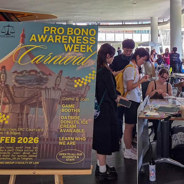 NUS Law Pro Bono Awareness Week